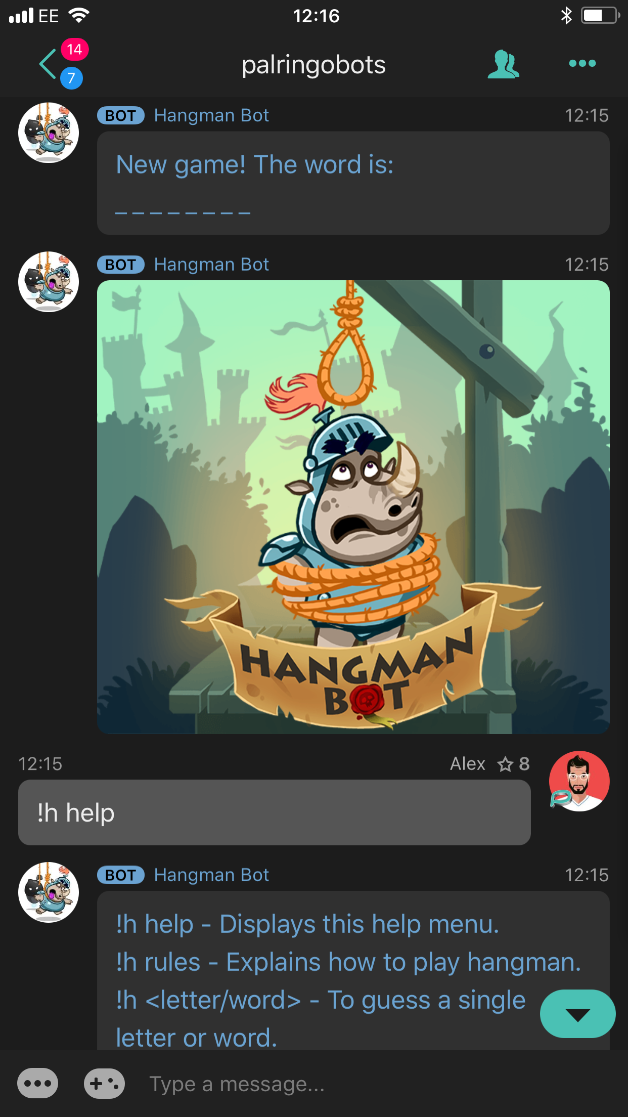 Hangman Bot