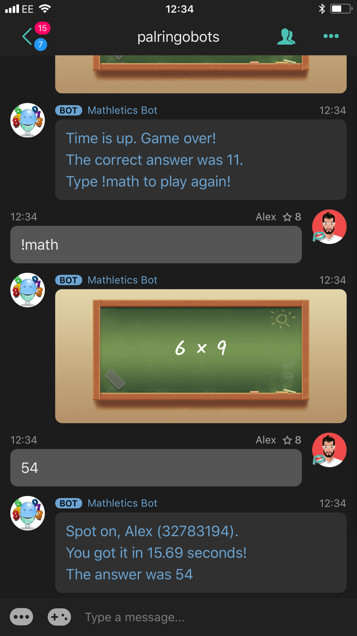 Mathletics Bot