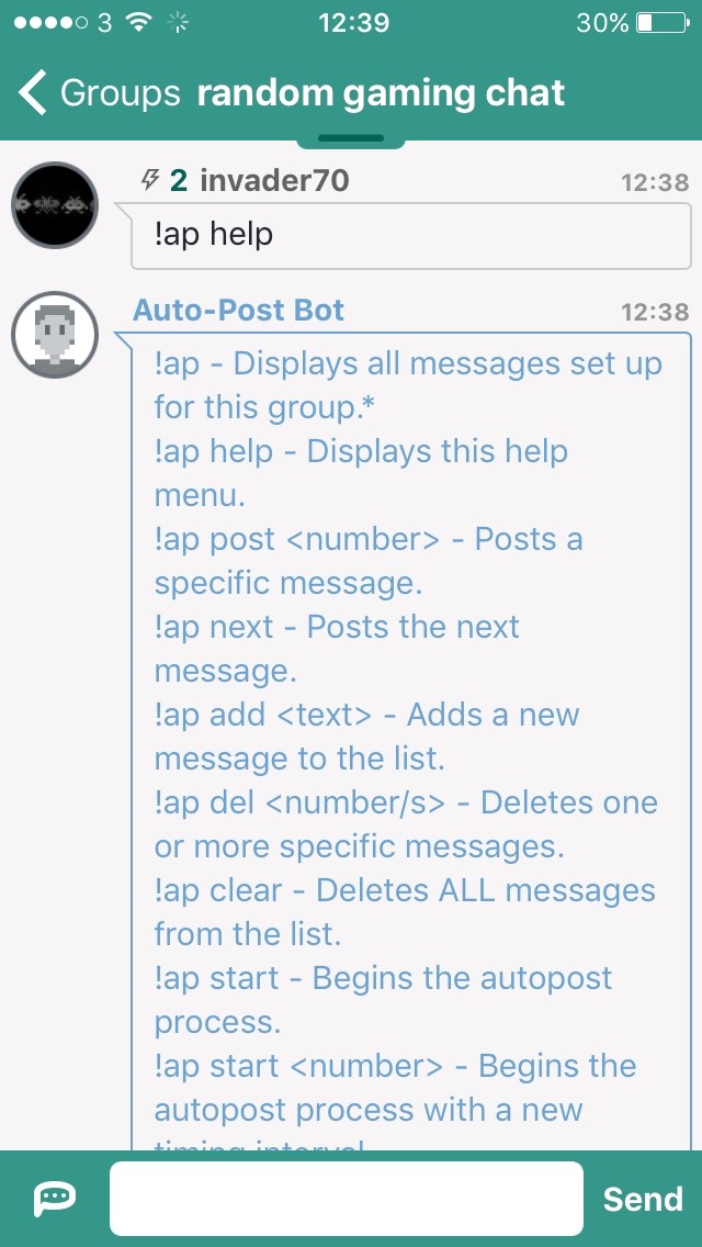 Auto Post Bot