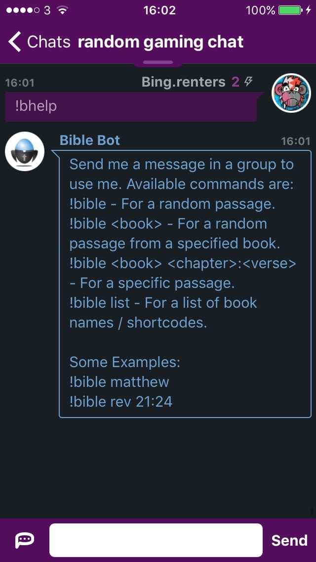 Bible Bot